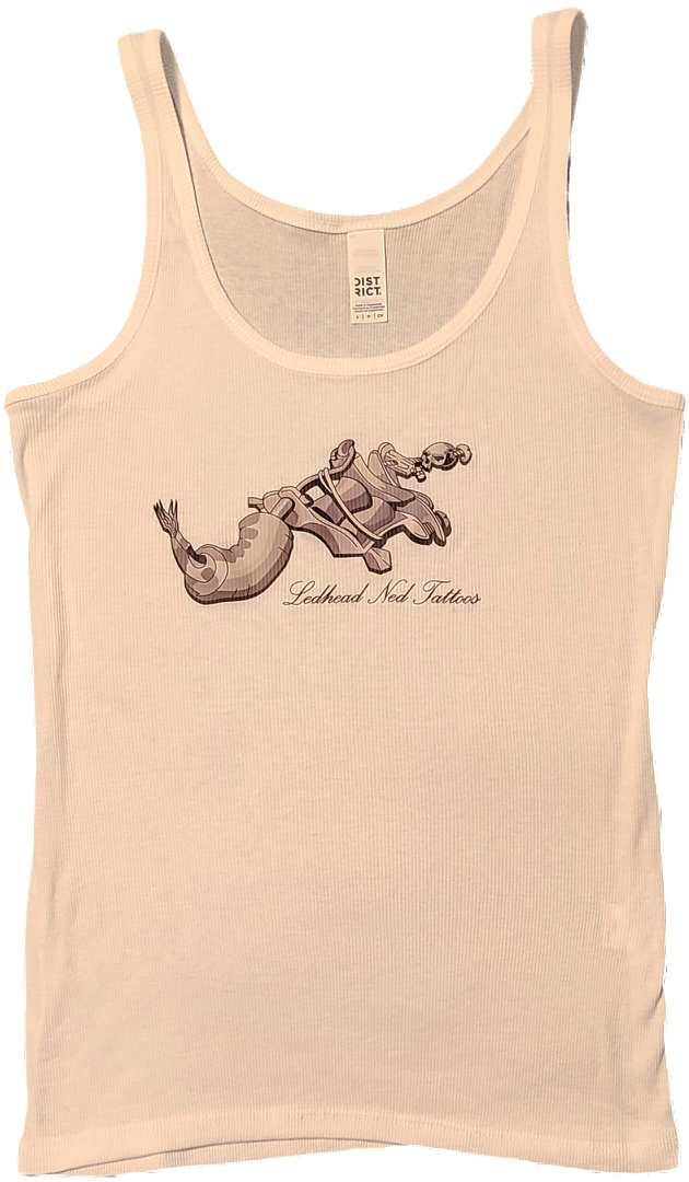 C. Ledhead Ned Tank Top - White